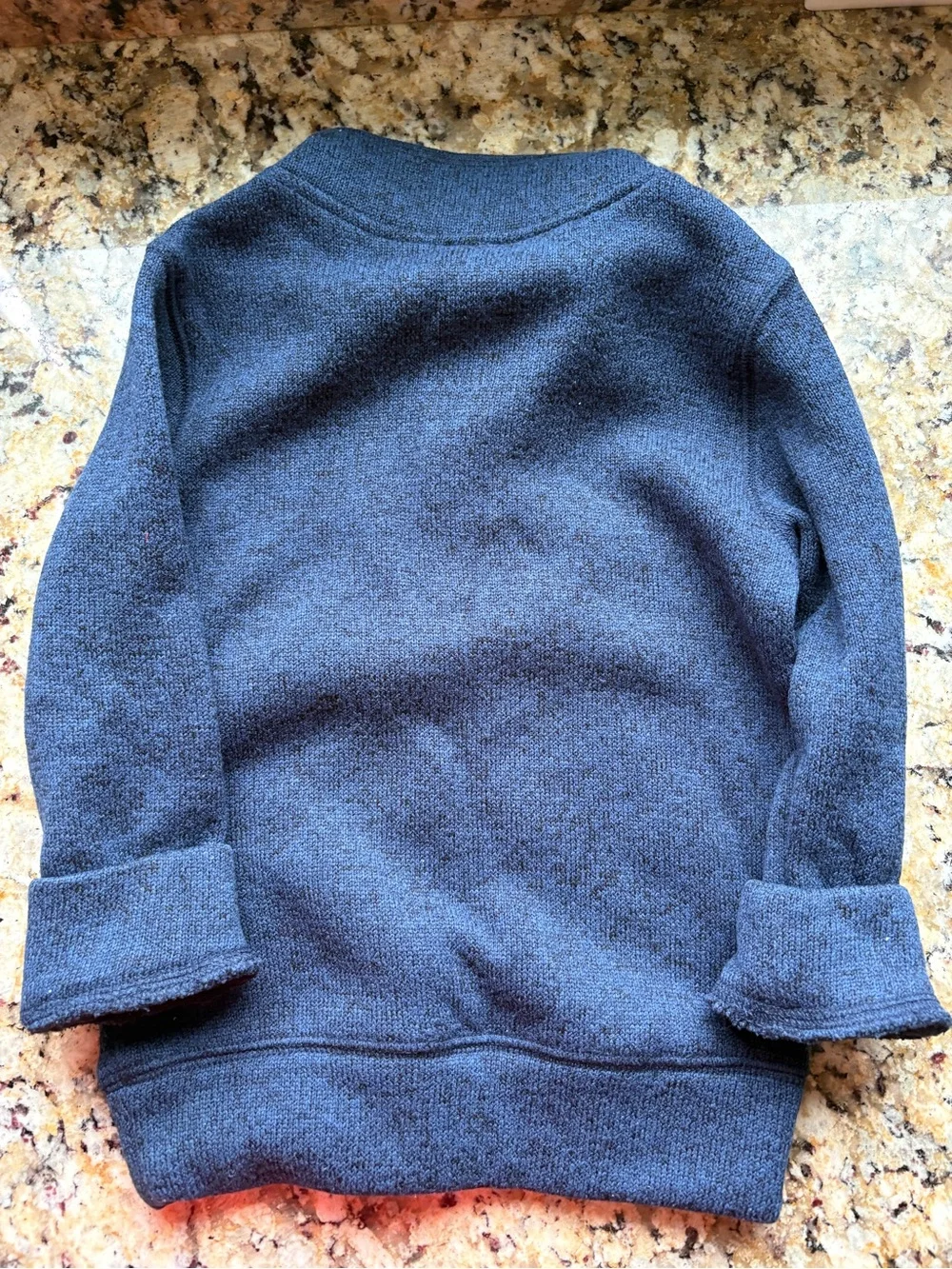 GAP Navy Blue Quarter-Zip Sweater